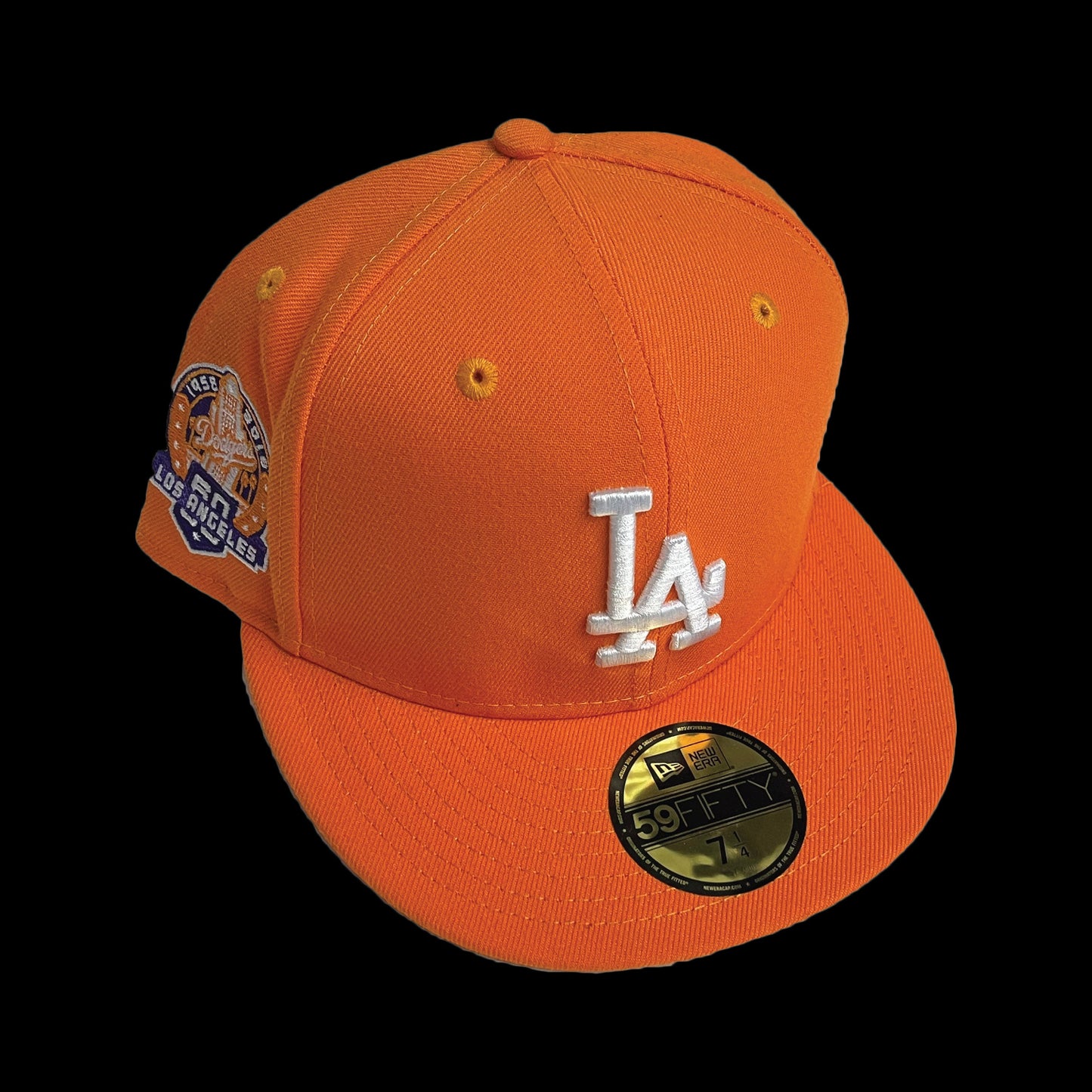 LOS ANGELES 50 YEAR HAT (ORANGE/PURPLE)