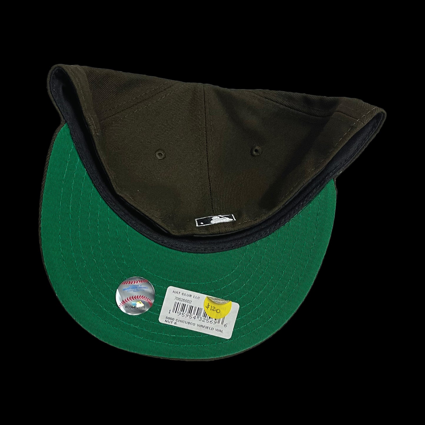 CHICAGO CUBS WRIGLEY FIELD HAT (BROWN/GREEN)