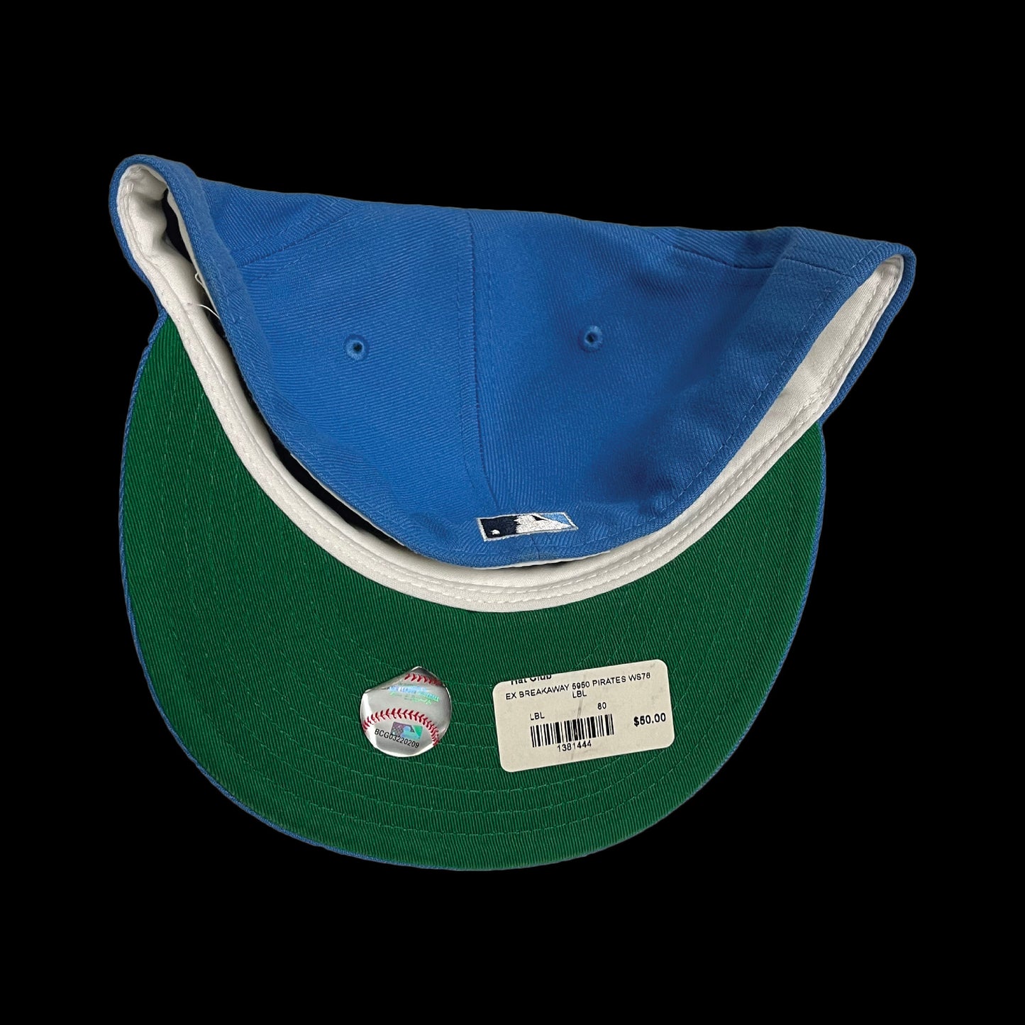 PITTSBURGH PIRATES 76TH WORLD SERIES HAT (BLUE/ GREEN)